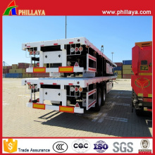 20FT 40FT Platform Container Transport Flatbed Semi-Trailer